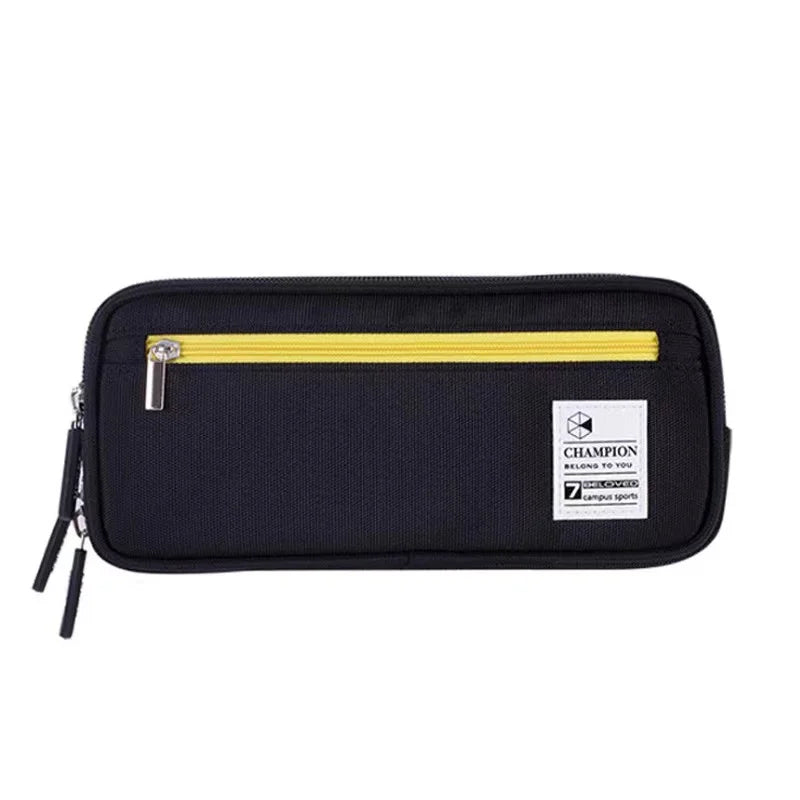 Large Capacity Pencil Case - Cute Pen Bag, Pen Box, and Storage for Boys & Girls - Ideal Gift for School and Office Supplies