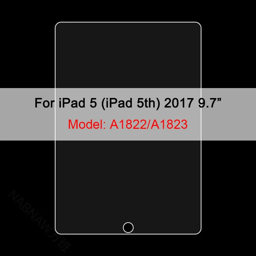 3-Pack Tempered Glass Screen Protector - Apple iPad 10th 9th 8th 7th Mini Air & Pro Series