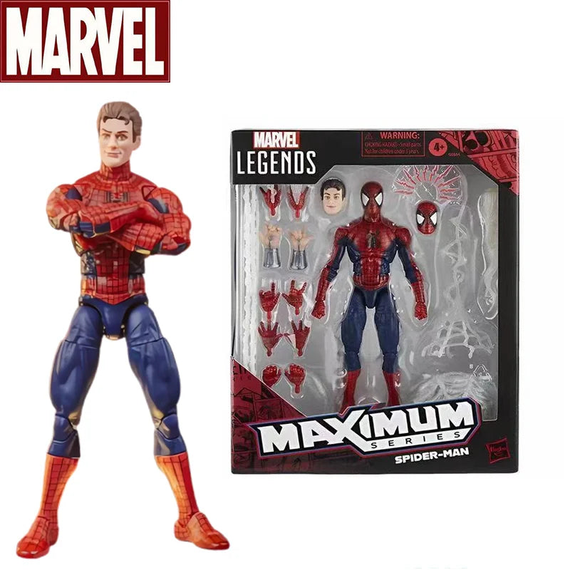 Marvel Legends Spider-Man Action Figure - 6-Inch Collectible Model Toy & Gift