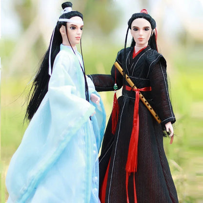 30cm 1/6 Prince Hero Man Doll – Chinese Ancient Costume Martial Arts Figure Desktop Decor Gift