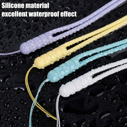 5/1PCS Silicone Phone Strap – Portable Hand Wrist Lanyard Chain for iPhone, Xiaomi, Samsung – Universal Anti-Lost Ropes