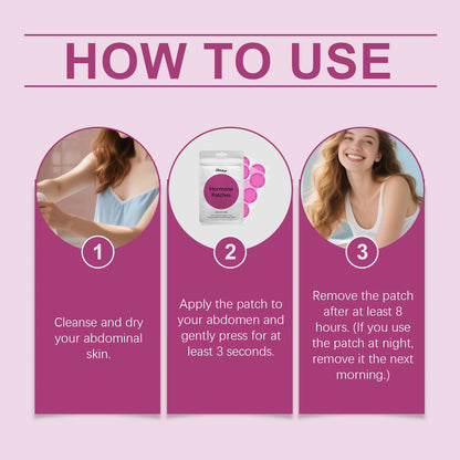 Body Care Wellness Patches - Gentle Skin-Friendly Comfort Patches for Hot Flash & Night Sweat Relief