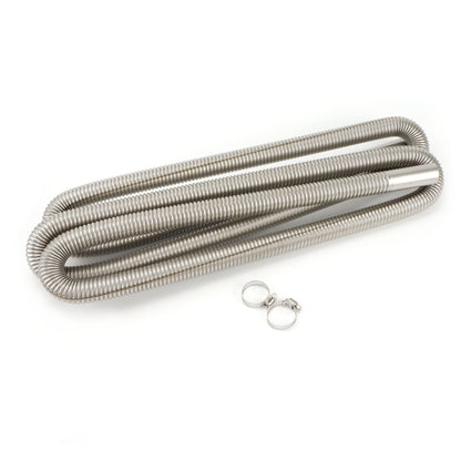 Stainless Steel Exhaust Pipe Tube - Air Diesel Parking Heater Vent Hose for Car, Truck, VAN ( Available Sizes: 60cm, 100cm, 120cm, 150cm, 200cm, 250cm, 300cm )