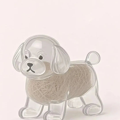 Cute Dog Hair Storage Pendant Keychain – Couple Bag Charm, Car Keychain Jewelry, Souvenir Gift & Decoration Accessory