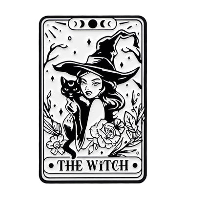 Cute Black Cat Enamel Pin – Animal Brooch Lapel Pin for Backpack, Clothing, Witch Jewelry & Halloween Gifts