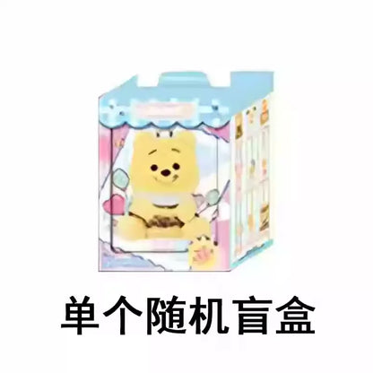 Original Winnie the Pooh Vinyl Plush Blind Box — Naughty Party Pooh Bear Bag Pendant, Cute Surprise Doll Gift