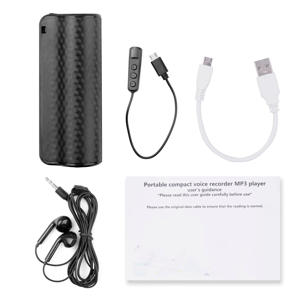 Mini Professional Voice Recorder – Waterproof Digital Audio Dictaphone, Magnetic, Noise Reduction & Long Standby Time