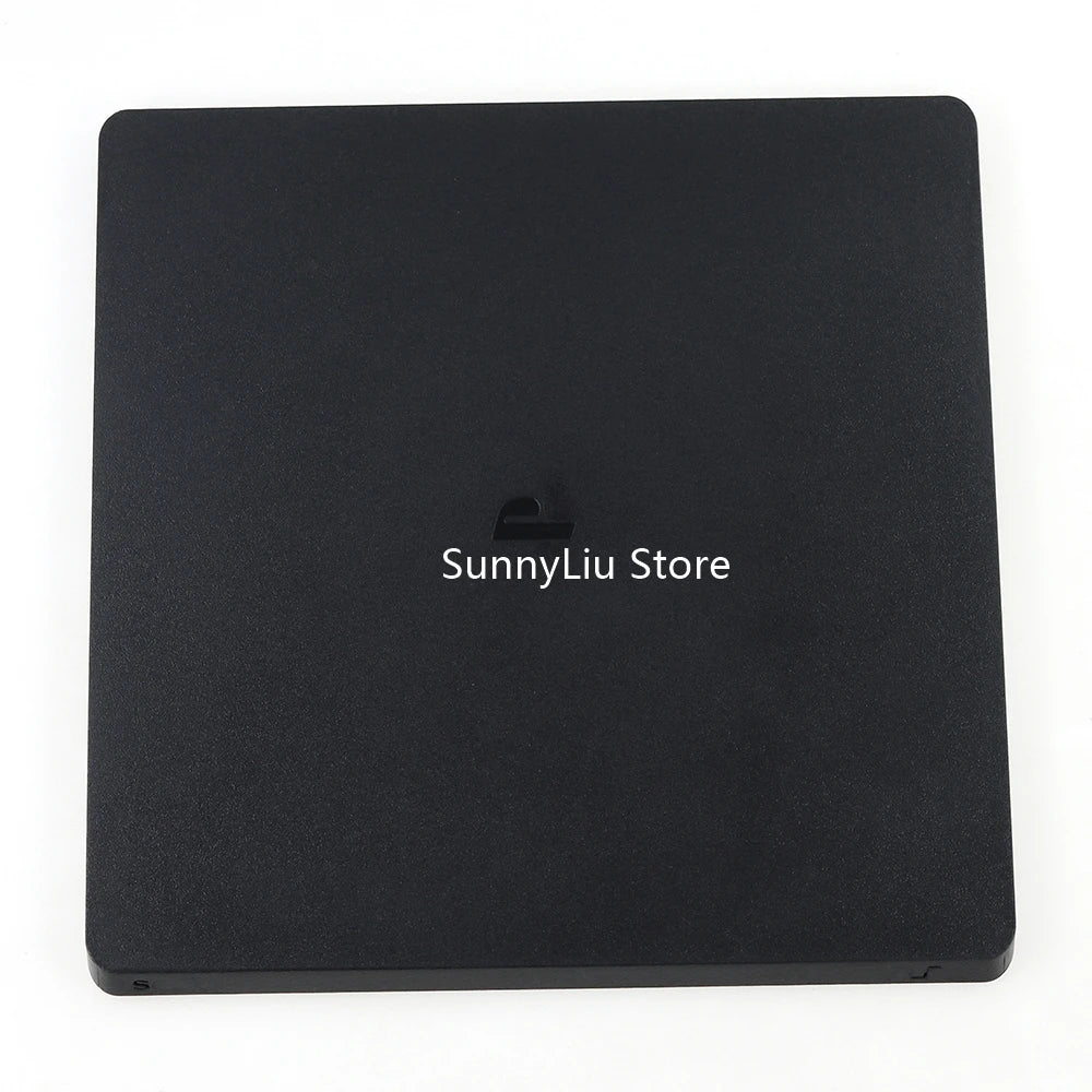 PS4 Slim & Pro Front Upper Shell Cover — Black Protective Faceplate Housing