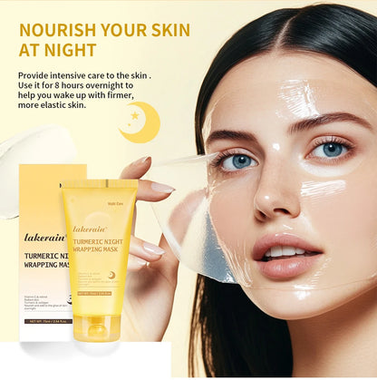 Collagen Jelly Cream – Hydrolyzed Overnight Peel-Off Facial Mask for Hydration & Firming