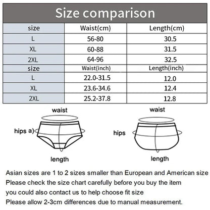 Seamless Ice Silk High Waist Panties - Quick-Drying, Ultra-Thin Women's Briefs for Summer Fitness | Sizes L-2XL