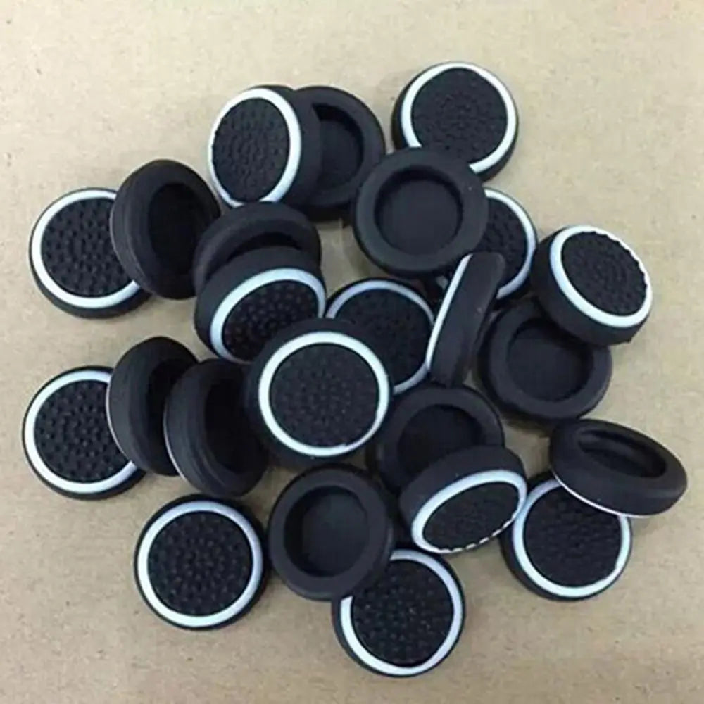 4 Pcs Controller Thumb Grip Caps - Colorful Silicone Stick Covers for PS3, PS4, Xbox, and Nintendo Controllers, Game Accessories