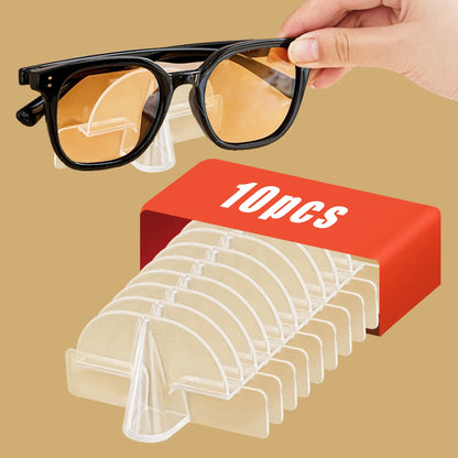 10/16/20/30/40pcs Wall-Mounted Glasses Holder – Fashionable Eyeglass Storage Rack