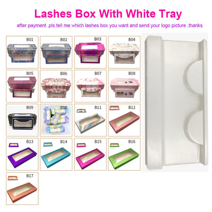 Custom Eyelash Packaging Boxes –  25mm Mink Lash Cases (10–100 pcs) Marble Design with Logo Printing Option