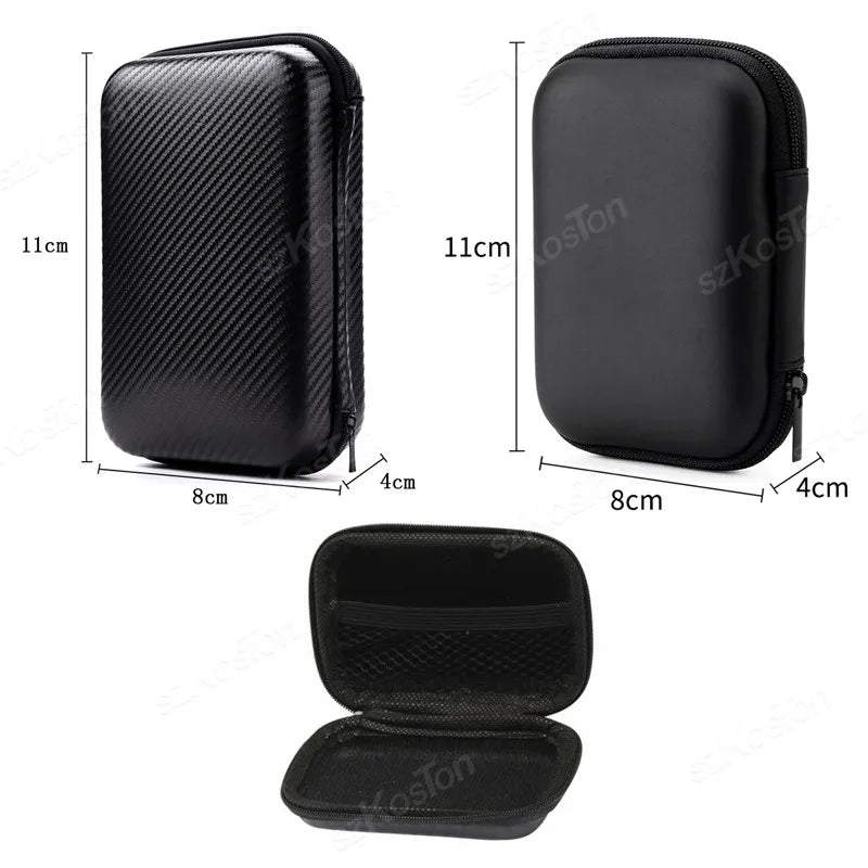 Mini Storage Bag Case for GoPro Hero 13–6 — Compact Carry Case for SJCAM, AKASO, DJI Osmo, Action 5 Pro & Camera Accessories