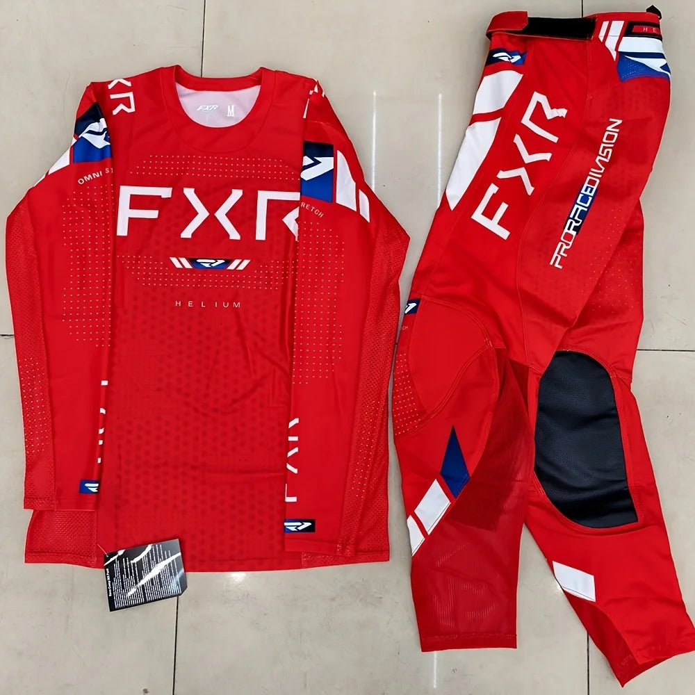 2025 FXR Off-Road Motorcycle Gear Set – MX Jersey & Pants Combo for Dirt Bike Racing & Motocross
