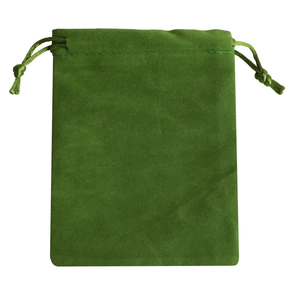 10pcs 5x7cm Mixed Color Velvet Gift Bags | Soft Velvet Drawstring Pouches for Christmas Jewelry Packaging