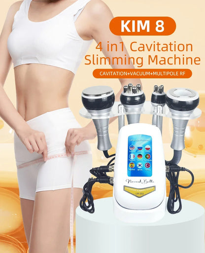 40K 3-in-1/4-in-1 Cavitation Body Slimming Machine – Facial Massager, Skin Tightening, Face Lifting & Vacuum Suction Beauty Device