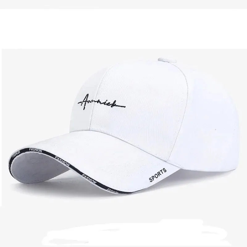 Women's Korean Letter Embroidery Baseball Cap – Breathable Sports Sun Hat