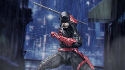 FlefToys Marvel Daredevil Action Figure — 8" Classic Red Shadowland Reborn Black, Devil Defenders Matt Murdock Legends In Stock
