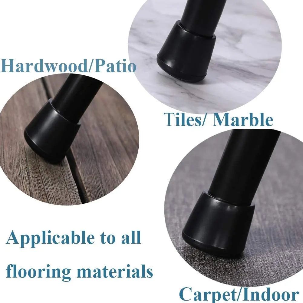 Furniture Leg Caps Rubber Feet Protector Pads - Chair Table Covers Socks Plugs, Furniture Leveling Feet for Home Decor (8/16pcs)