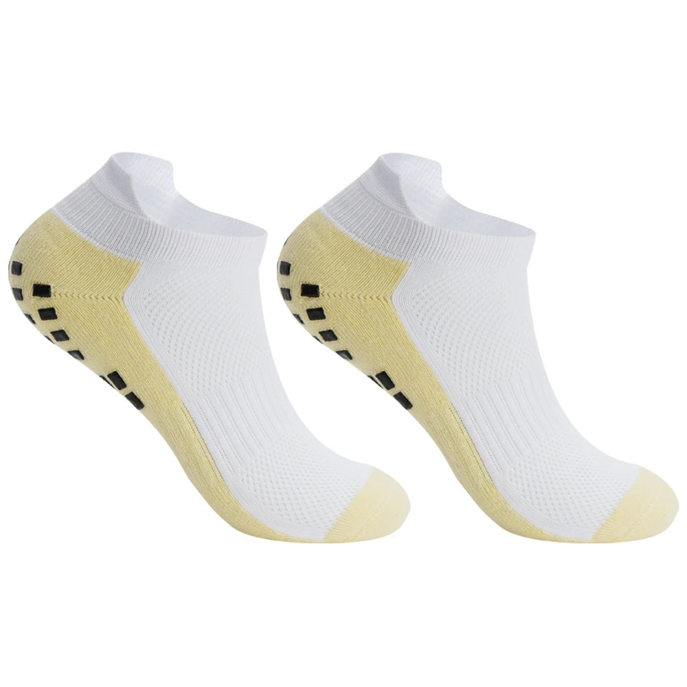 Men & Women Soccer Socks — Silicone Anti-Slip Grip Sports Football Socks