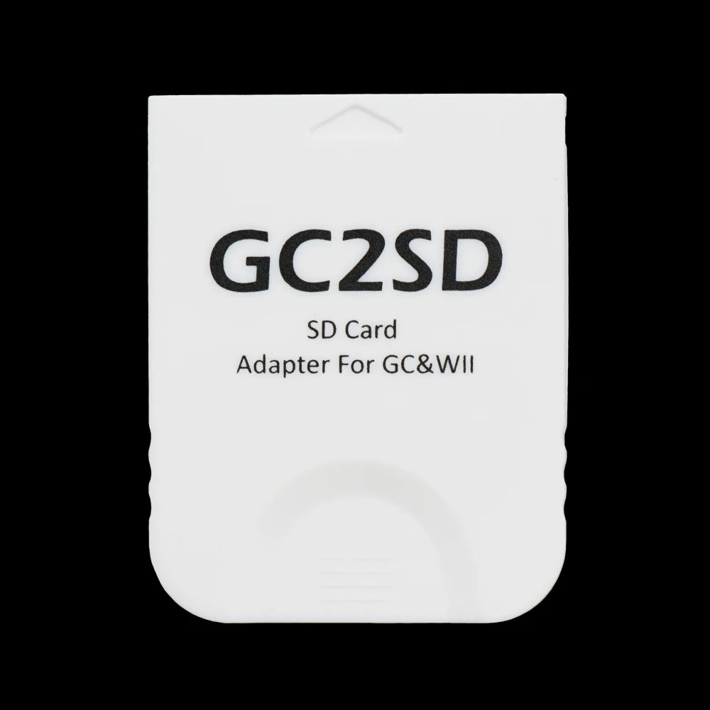 GC2SD Card Adapter – Micro SD to SD Memory Card Adapter for Nintendo GameCube & Wii Console, SD2SP2 Swiss Compatible