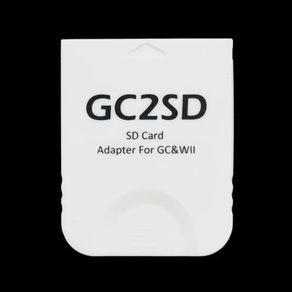 GC2SD Card Adapter – Micro SD to SD Memory Card Adapter for Nintendo GameCube & Wii Console, SD2SP2 Swiss Compatible