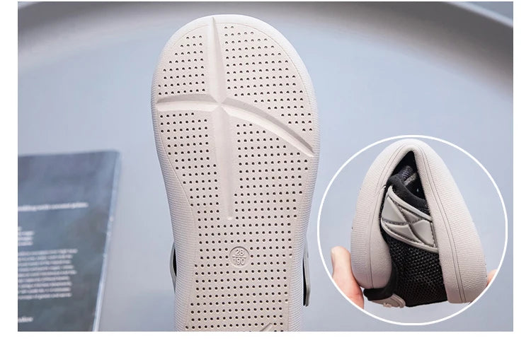 Kids’ Breathable Sport Sandals – Lightweight Summer Beach Shoes, Closed-Toe Casual Sandals for Boys & Girls