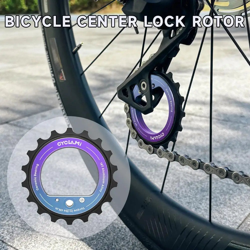 18T Oversized Rear Derailleur Pulley Wheel - Hollow Eccentric Ceramic Bearing Bike Part for Shimano R8000/R7000
