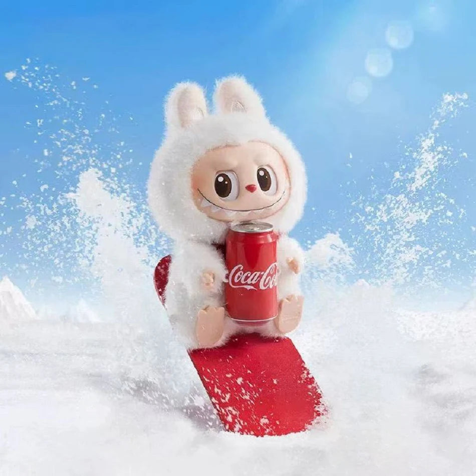 Monster Coca Cola Series Vinyl Doll – Labubu Action Figure Keychain Toy, New Year Surprise Gift for Kids