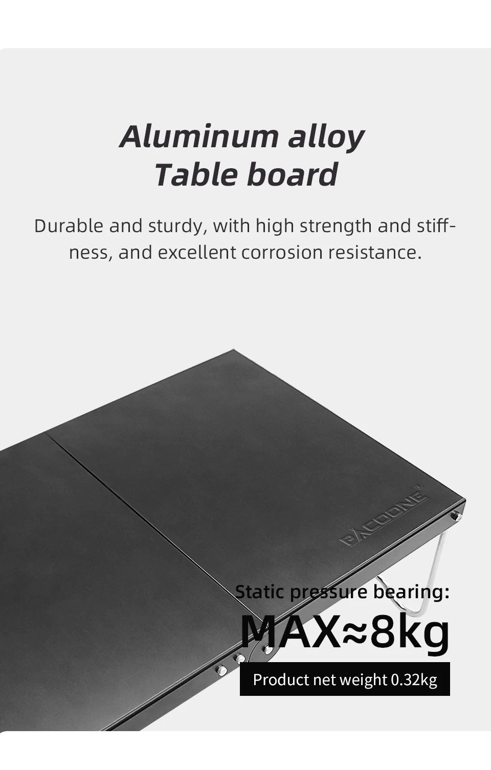 Portable Foldable Camping Table – Ultralight MDF Mini Coffee Table for Outdoor Hiking & Picnic Use