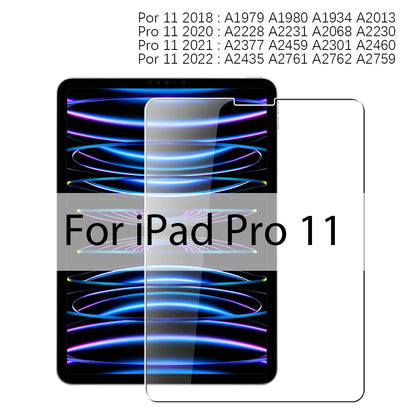 Tempered Glass Screen Protector for iPad — Compatible with iPad Pro, Air, Mini (6th–13th Gen, 11–12.9")