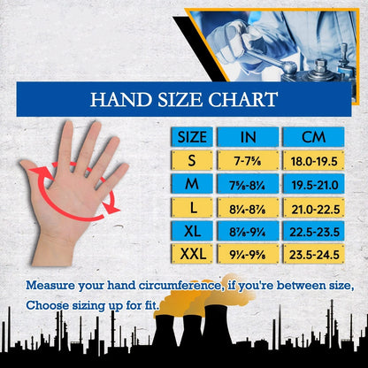 High-Performance Light Duty Work Gloves – Breathable, Dexterity, Touch Screen and Excellent Grip for Men and Women