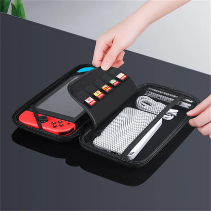 Portable Waterproof Hard Case for Nintendo Switch: Travel Carrying Box with Protective Cover for NS Console & Game Accessories