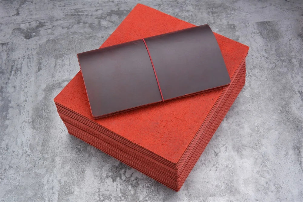 7-Color DIY Leather Notebook Cover – A5, Standard, Pocket, and Passport Sizes, Travel Journal Covers