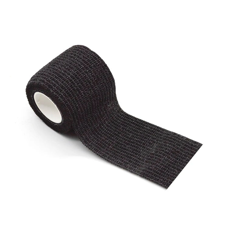 34-Color Tattoo Grip Bandage – Non-Slip, Waterproof, Disposable Elastic Non-Woven Fabric for Tattoo Supplies