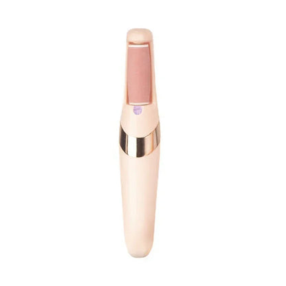 Rechargeable Electric Foot Grinder - USB Pedicure Tool With 2 Roller Heads For Dead Skin Removal