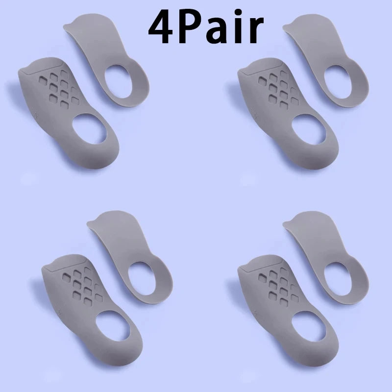 Orthopedic Arch Support Insoles – Orthotic Flat Foot Care Shoe Inserts for Pain Relief, Comfort Cushion Heel & Foot Support Unisex Insoles