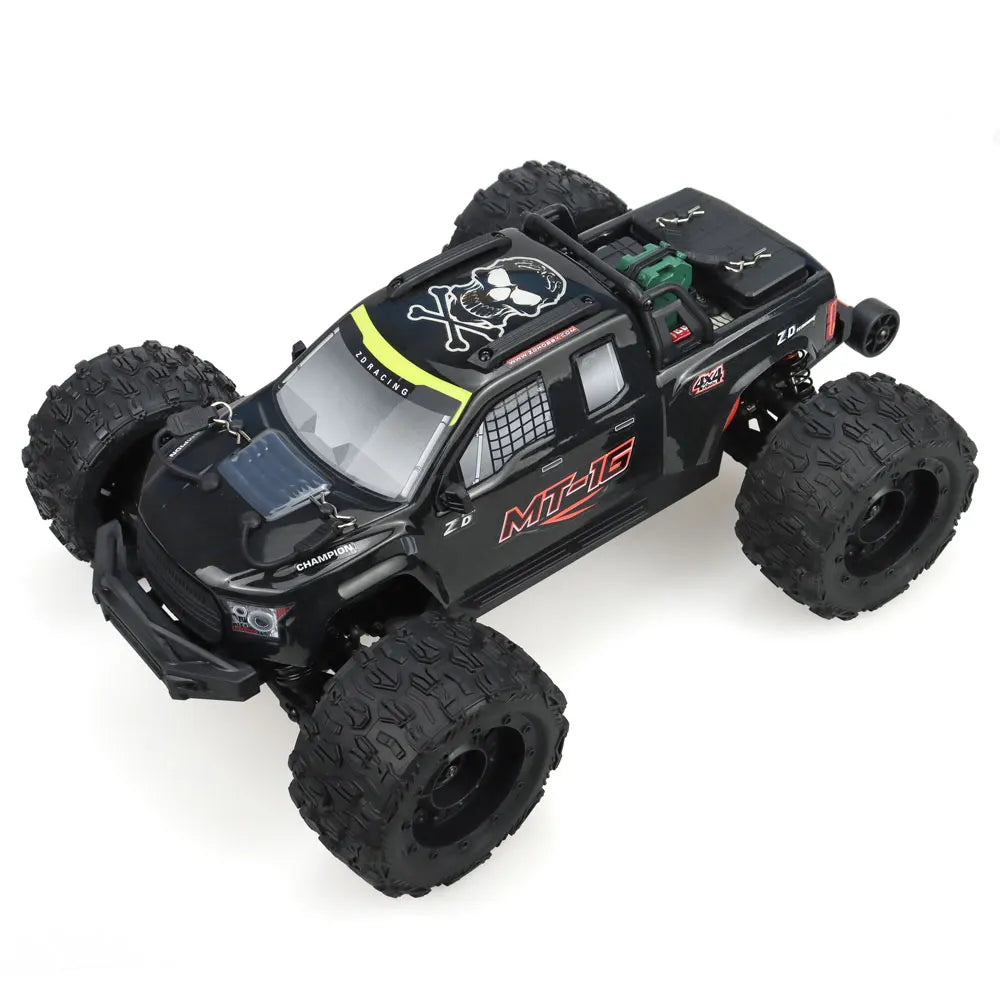 ZD Racing MT-16 1/16 RC Monster Truck – Brushless 3S 80km/h, 2.4G 4WD Off-Road RC Car, Remote Control Truck Toys
