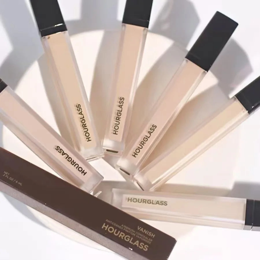 Hourglass Concealer — Brightening Eye & Face Cover for Dark Circles, Acne, and Spots