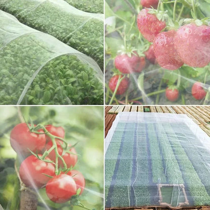 Garden Plant Insect Netting – 60 Mesh Pest Control Cover for Vegetables, Flowers, and Fruits, Bird-Proof Protective Netting