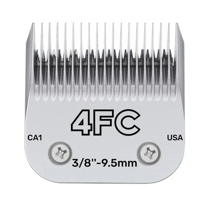 Professional Pet Dog Clipper Blades Set (3F–50#) – Compatible with Andis, Oster A5 & Wahl KM Animal Grooming Clippers Replacement Blades