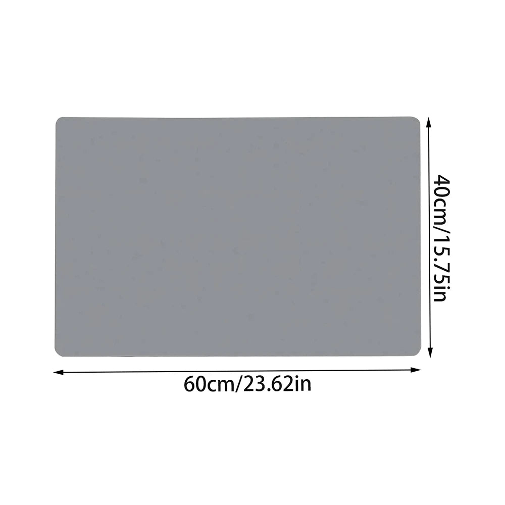 Silicone Table Protector Placemat 40x60cm – Heat Resistant, Waterproof, Non-Slip Mat for Kids Crafts & Kitchen Counter