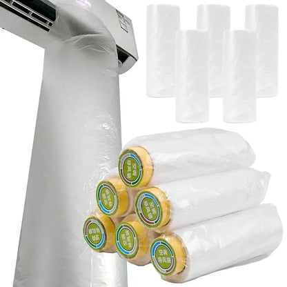 Summer Cooling Air Guide Bag — Extended Flexible Plastic Blowing Pipe for Air Conditioning, 8/10/12/16m Home Accessory