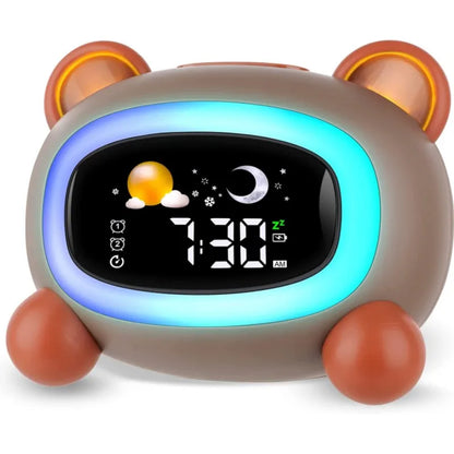 Kids Alarm Clock – OK to Wake Sleep Training Clock with Sound Machine, Birthday Gift for Boys & Girls