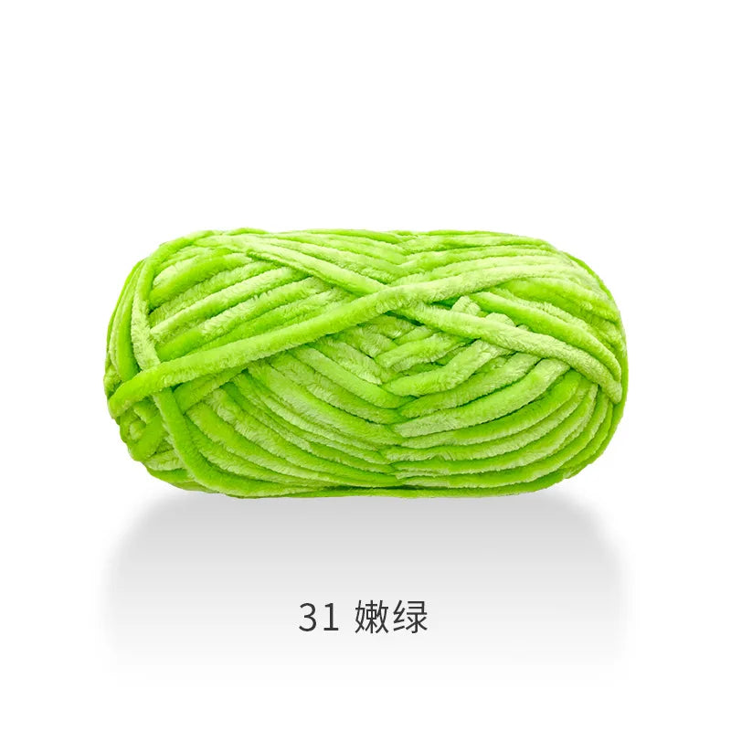 50g/Ball DIY Knitting Yarn – Soft Wool for Baby Scarf, Hat, Chunky Crochet Thread