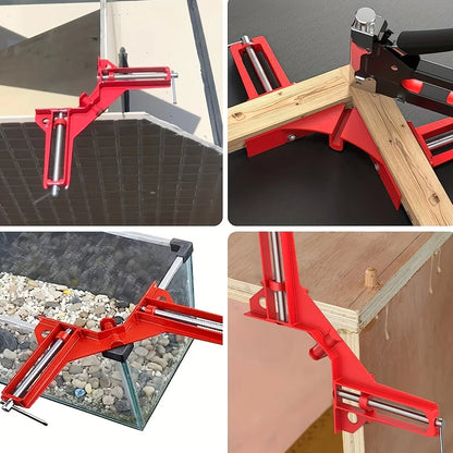 Right Angle Clamp – 90 Degree Corner Clamp for Picture Frames, Glass, DIY Woodworking Hand Tools