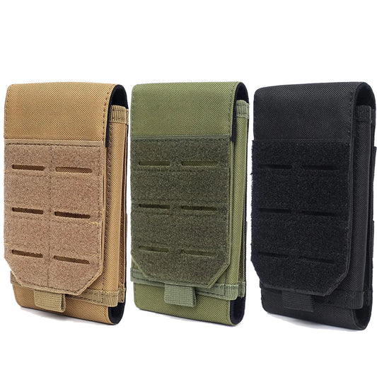 Tactical MOLLE Carrying Bag - Small Items, Hunting, Shooting, Outdoor Camping, EDC Waist Bag and Mobile Phone Bag