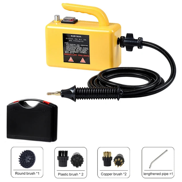 High-Temperature Home Steam Cleaner – Sterilization for Air Conditioning, Kitchen Hood & Car, 110V/220V