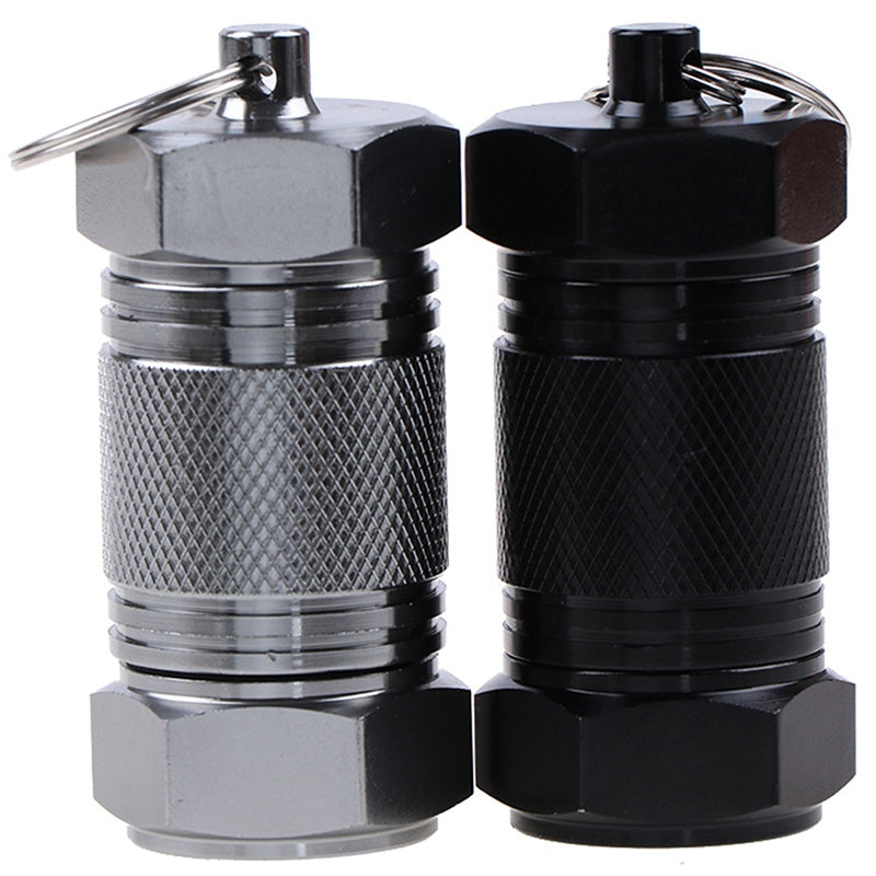 Waterproof Aluminum Pill Case – Capsule Container for Medicine & Outdoor Emergency Storage